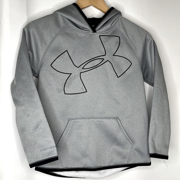Under Armor Cold Gear Hoodie Storm 1 Boys Medium - Picture 1 of 7